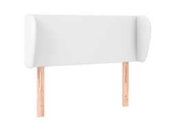 Headboard, Headboards Vidaxl Branco Couro Artificial (93 X 23 X 78/88 Cm)