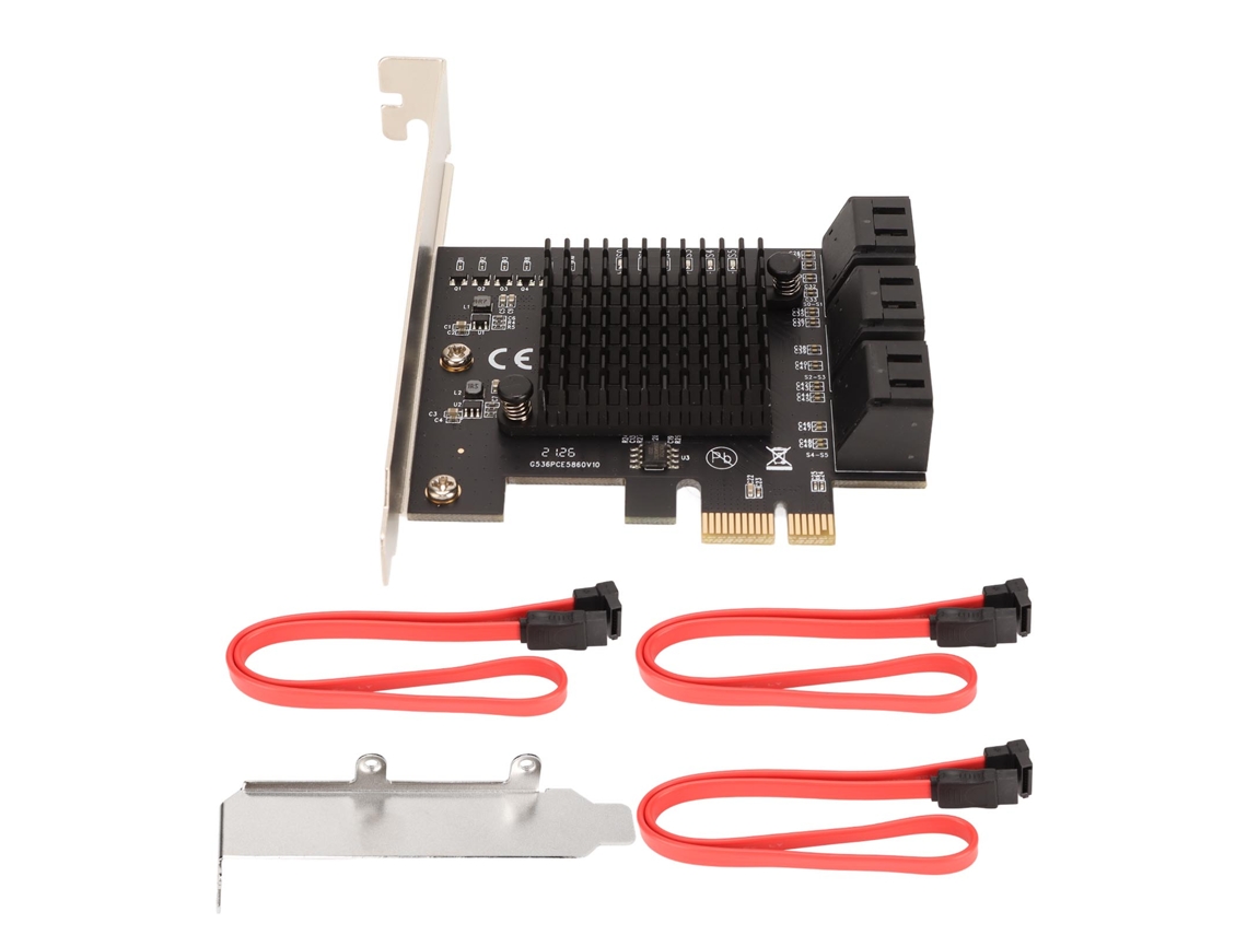 Placa Pcie Sata 3.0 LAXISCREED 6 Portas