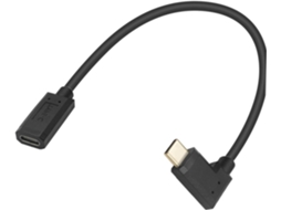 Cabo De Dados Usb-c Macho Para Fêmea 10 Gbps Celular, Tablet E