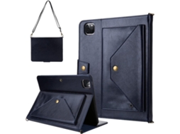 Capa Para Tablet Lurelia, Para Samsung Tab A9 Plus X210/x216 Com Alça De Ombro De Bolso, Para Transporte Ao Ar, Azul, Porta-cartões