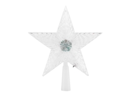 Laxiscreed Estrela De Natal Led De Cinco Pontas Para Decoração De Árvores E Festas Ao Ar Livre