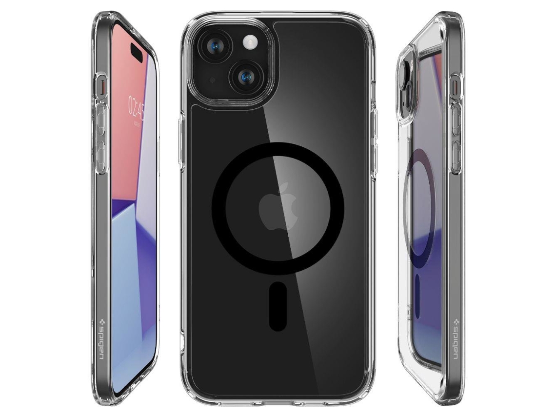 Capa Spigen Ultra Híbrida Para Iphone 15 Plus Para Magsafe Capa Leve Com Proteção