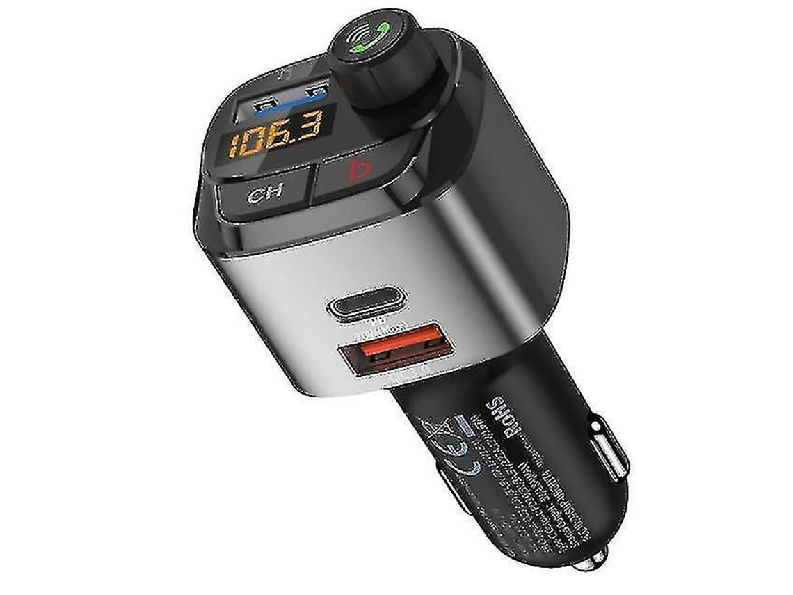Transmissor Fm Bluetooth YIZHOOD Preto