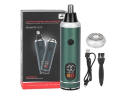 Trimmer Nasal Eléctrico Usb 2en1 Afeitadora Lcd