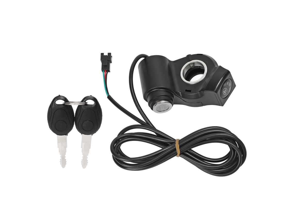 2026 mangue de Acelerador para Bicicleta Eléctrica com 4 Luzes e Chave Controle de Velocidade para Modificação 48v Interface Sm