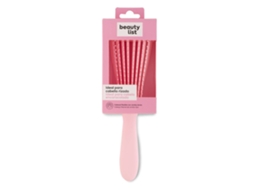 Escova Cabelo Encaracolado na Cor Rosa BEAUTY LIST
