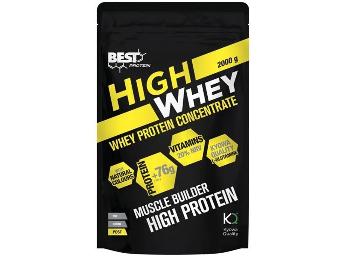 Proteína BEST PROTEIN High Whey (2 Kg  - Cookies)