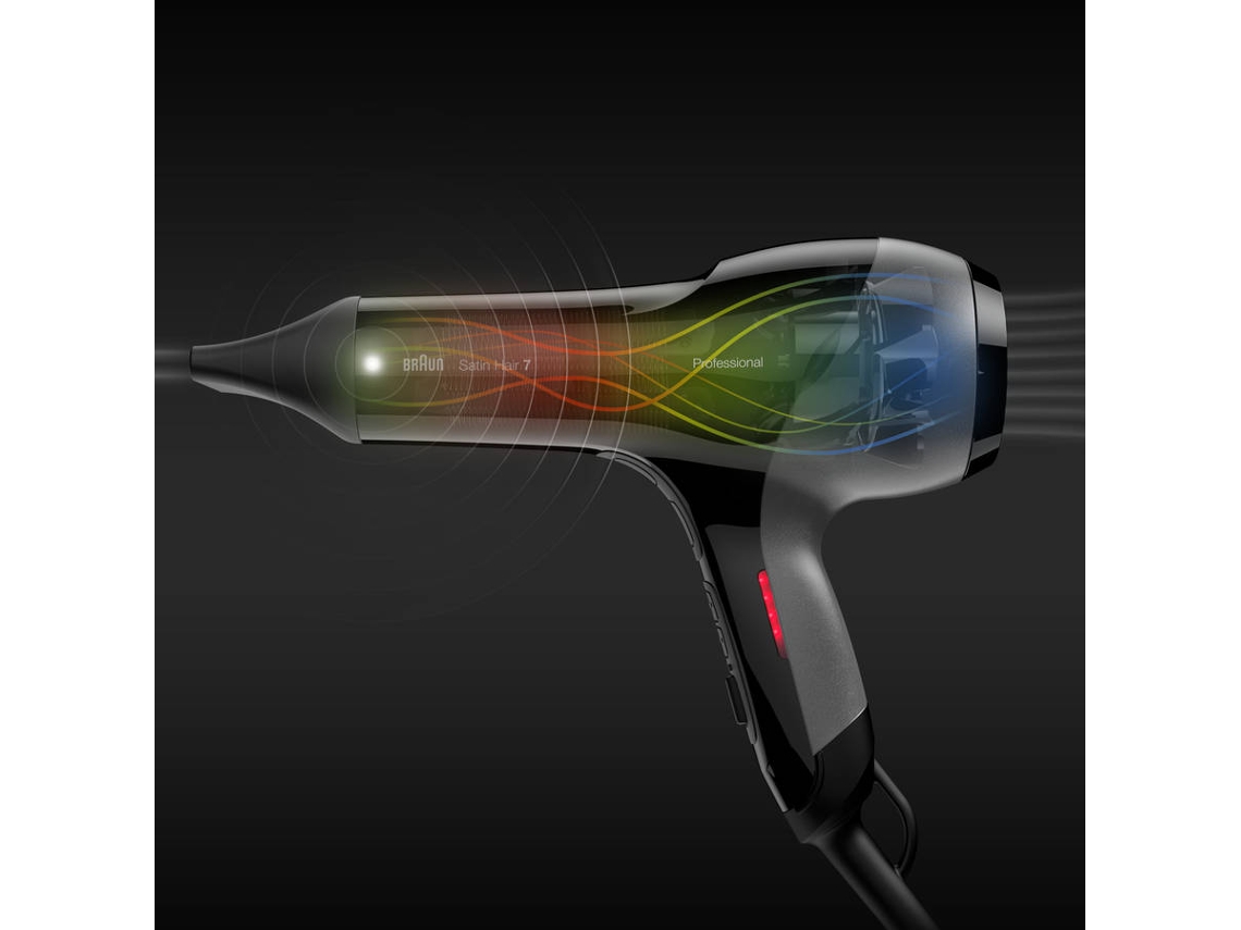 Secador de Cabelo BRAUN HD 785 (2200 W - 4 Níveis de temperatura)