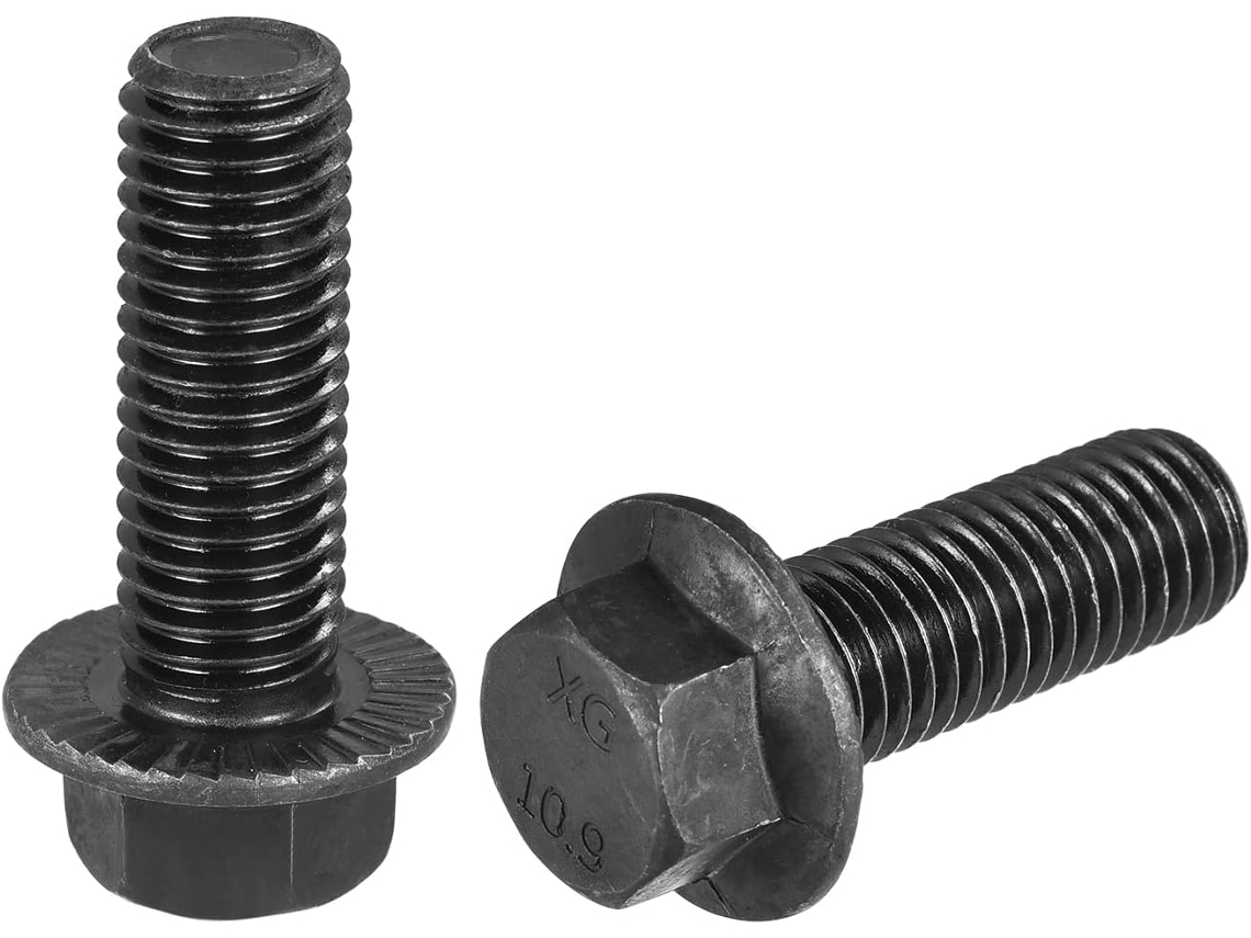 Parafusos Flangeados Sextavados M14x40mm Aço Grau 10.9 2 Pçs CHABERLU