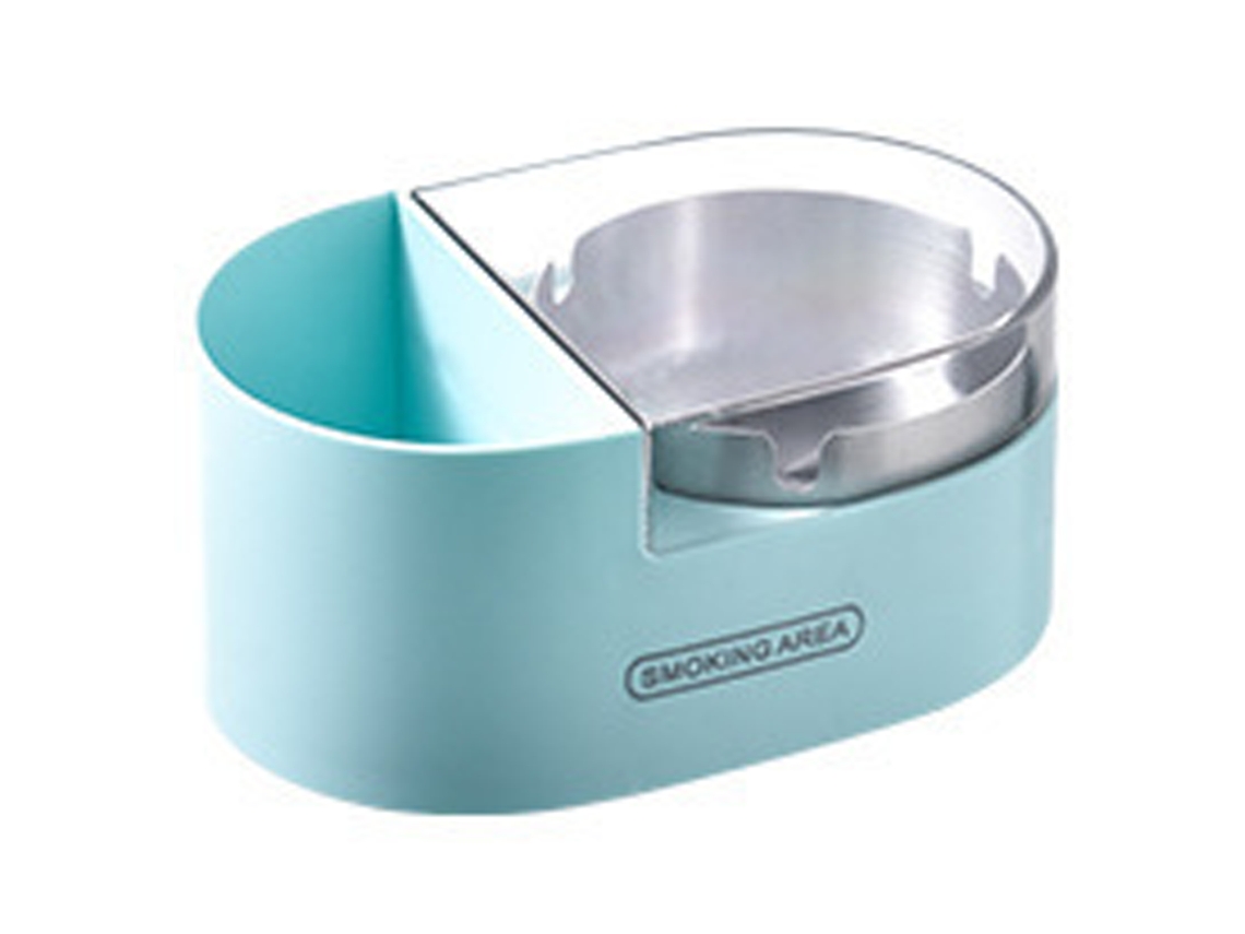 Cinzeiro De Parede Ou Mesa Com Tampa, Cinzeiro Anti Vento Coberto Para Cigarros, Suporte Para Cinzas Para Banheiro, Sala, Interno Ou Externo