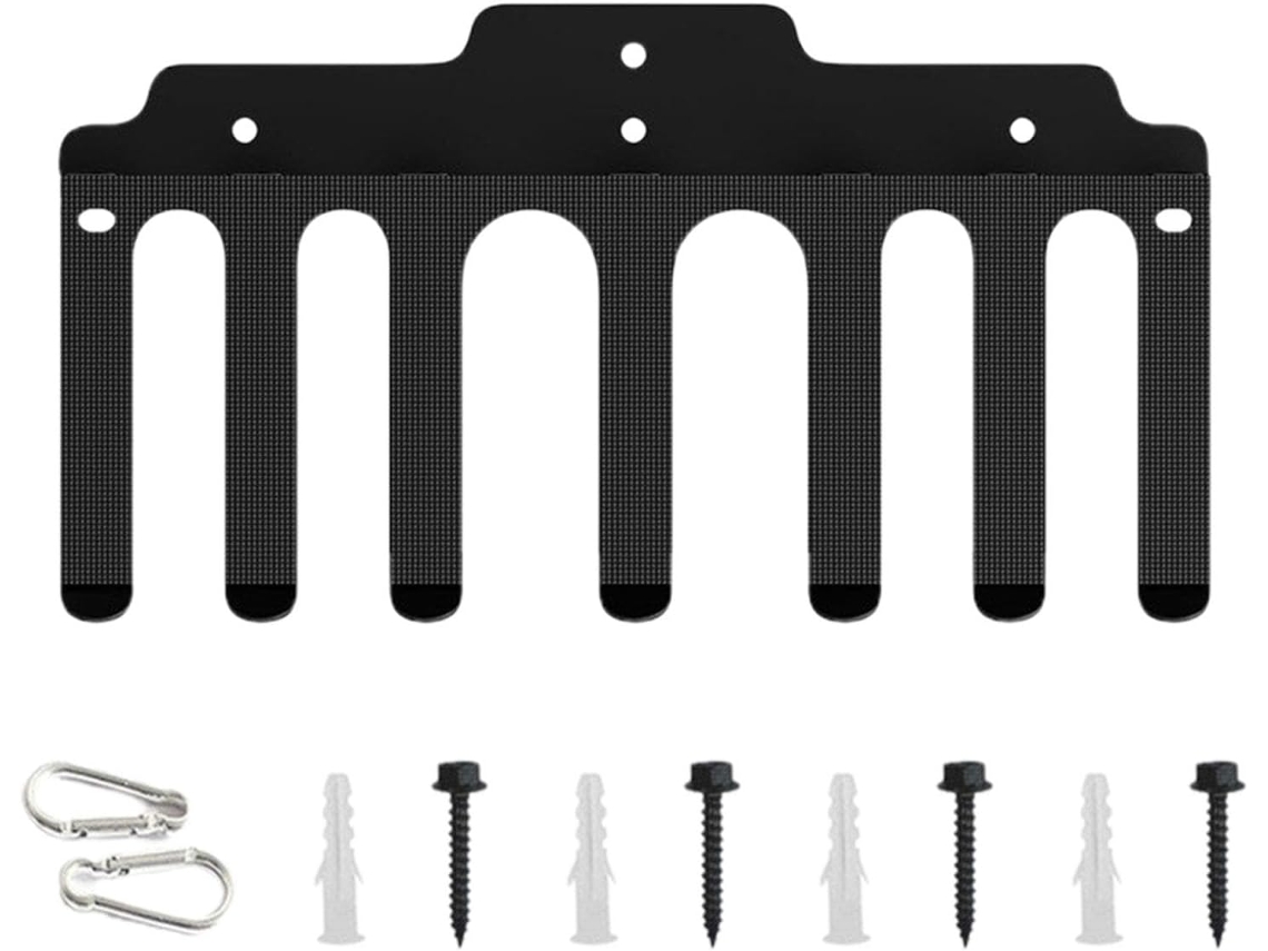 Suporte de Parede para Barra, Armazenamento Equipamentos Ginástica, Barra em Academia Doméstica, Ginástica