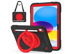 Lurelia Capa Para Samsung Tab A9 Plus X210 E X216 (alça), Silicone, Preto, Proteção Contra Quedas