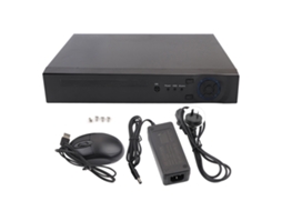 Gravador De Vídeo De Disco Rígido De 4ch 1080p Hd Poe Nvr H.265 Para Onvif 100 240v