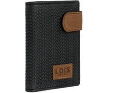 Porta-Cartões LOIS De Pele Genuína (10 x 7 x 1,5 cm)