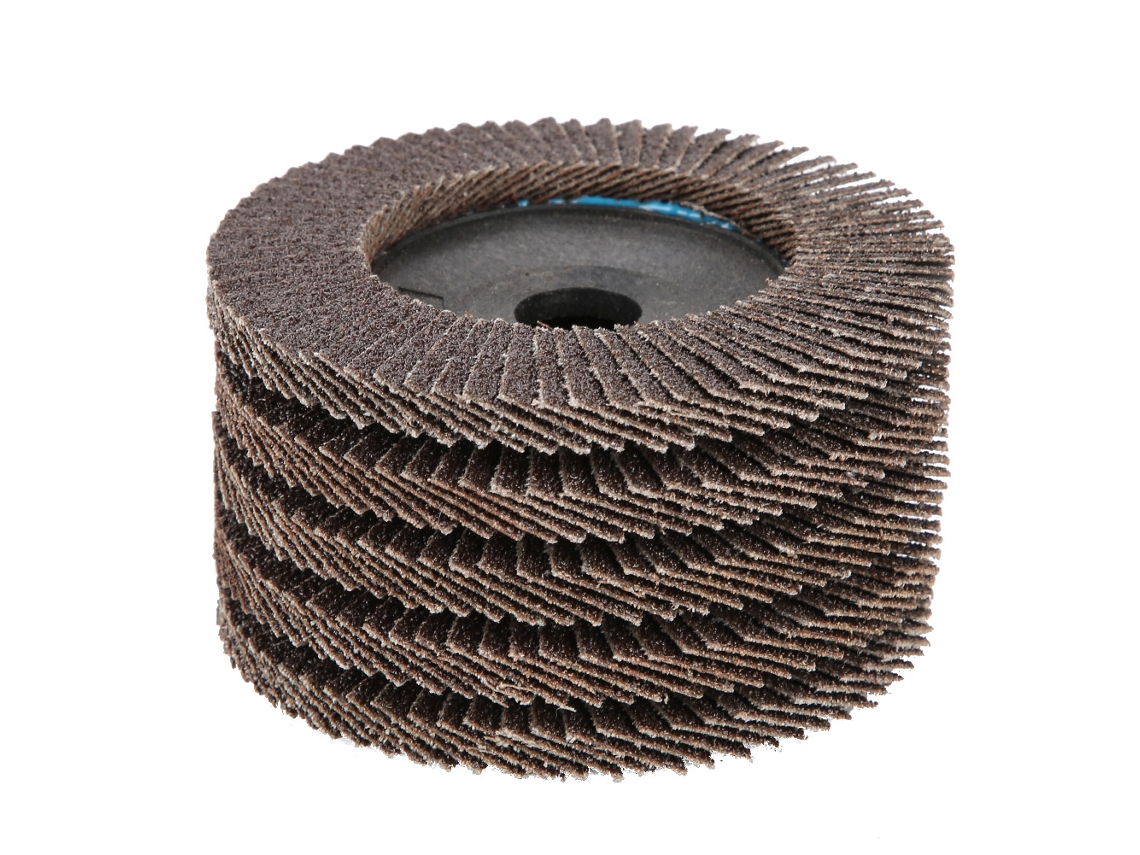 5 Peças Discos De Lixa Com Lâminas De 4'' 100mm Para Esmeril Angular (preto 80)
