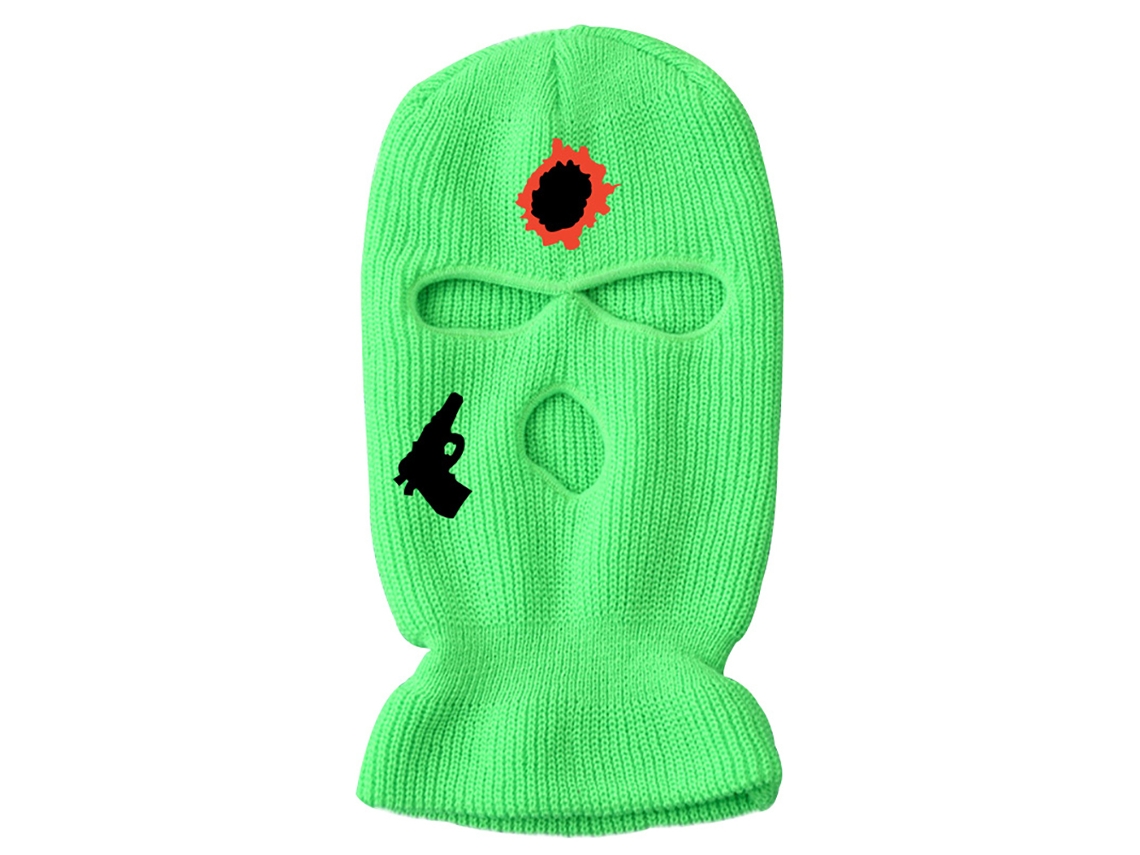 Rebe-balaclava Tecido Com 3 Buracos Para Rosto Protetor Contra O Frio Vento Resistente Transpirable Para Ski Ciclismo Corrida Homens Mulheres