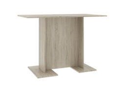 Mesa Jantar Derivados de Madeira Carvalho Sonoma MAISON EXCLUSIVE (110x60x75 cm)