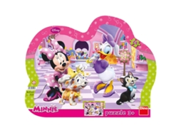 Puzzle Frame 25 Pcs Minnie &amp; Pets DINO