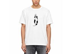 Rockinstone Walking Away From My Problems Made By Harriet White T-shirt Unique Designer Style