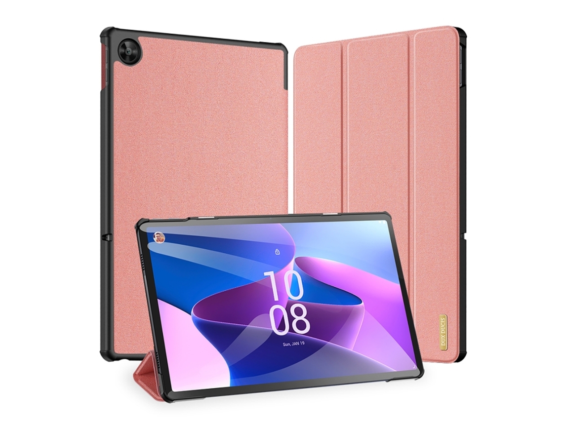 Capa‑flip Horizontal De Couro Halinuia Com Textura Domo, Compatível Com Lenovo Tab M10 Plus 10.6 3ª Geração