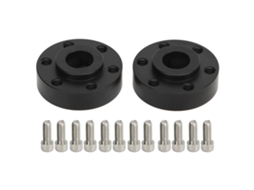 2pcs Adaptador De Roda Hexagonal De Latão Para Rc Crawler 1.9 2.2 Axial Scx10 Capra Vs4 10 1/10