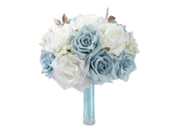 Bouquet de noiva LAXISCREED em estilo cascata, artesanal