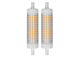 2026 bombilla Led R7s 118mm Regulável 15w 154 Leds Luz de Bombardeio para Lar Publicidade 220v