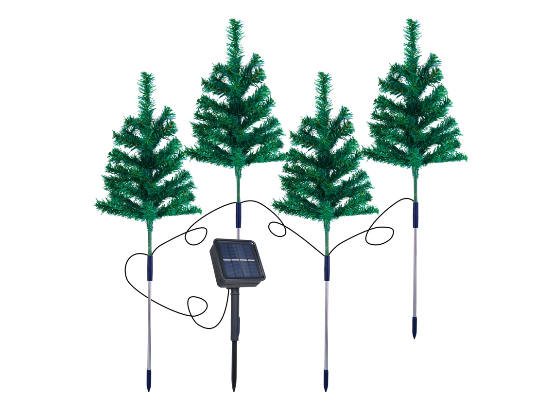 Rebe-lâmpada De Natal Solar Led Para Jardim Exterior, Luzes De Cor Muda, Impermeável Ip65, Decoração De Paisagem