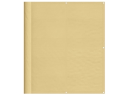 Tela de varanda VIDAXL Amarelo (120x600 cm)