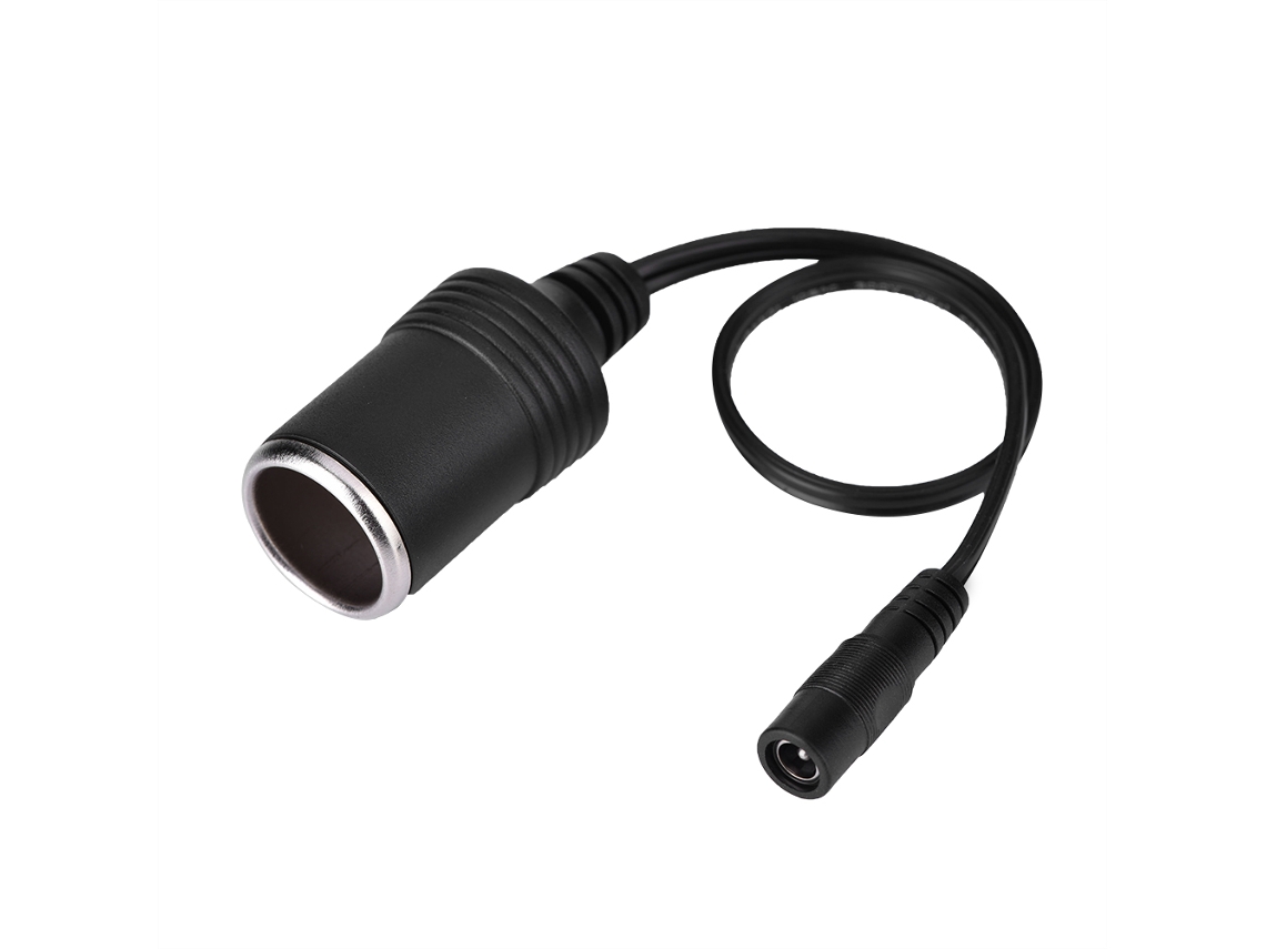 Conversor de porta fósforo para socket DC 12V 5.5x2.1mm GOKOCO