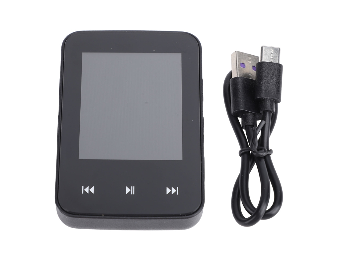 Mp4/mp3 Player Sem Fio Bluetooth Tela Tática de 1,8 Polegadas Player Áudio visual Portátil EOOCOO