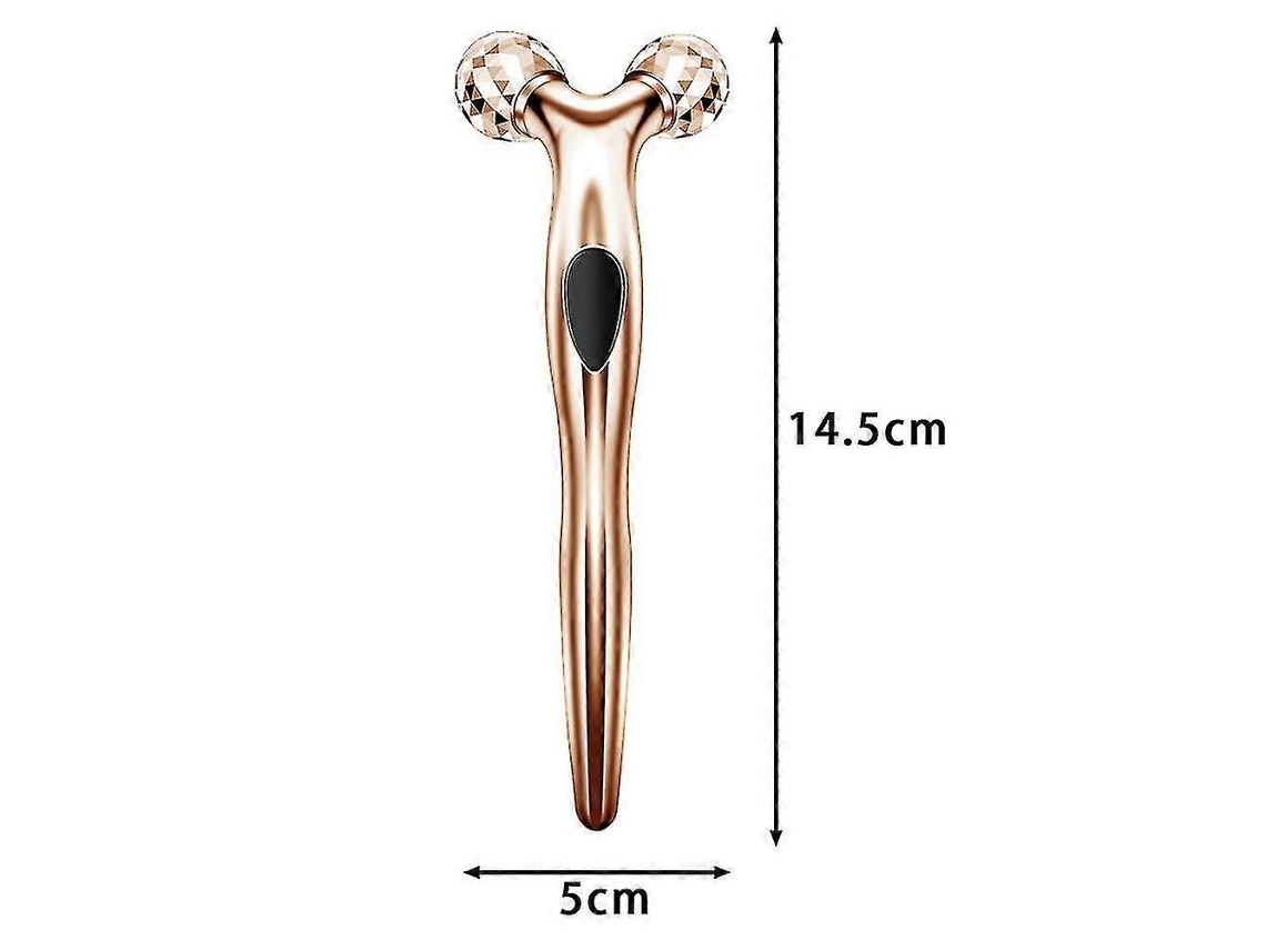 Conjunto de 2 Rolos Massageadores Faciais 3d, Ferramenta Firmadora para Cuidados com a Pele. GOKOCO