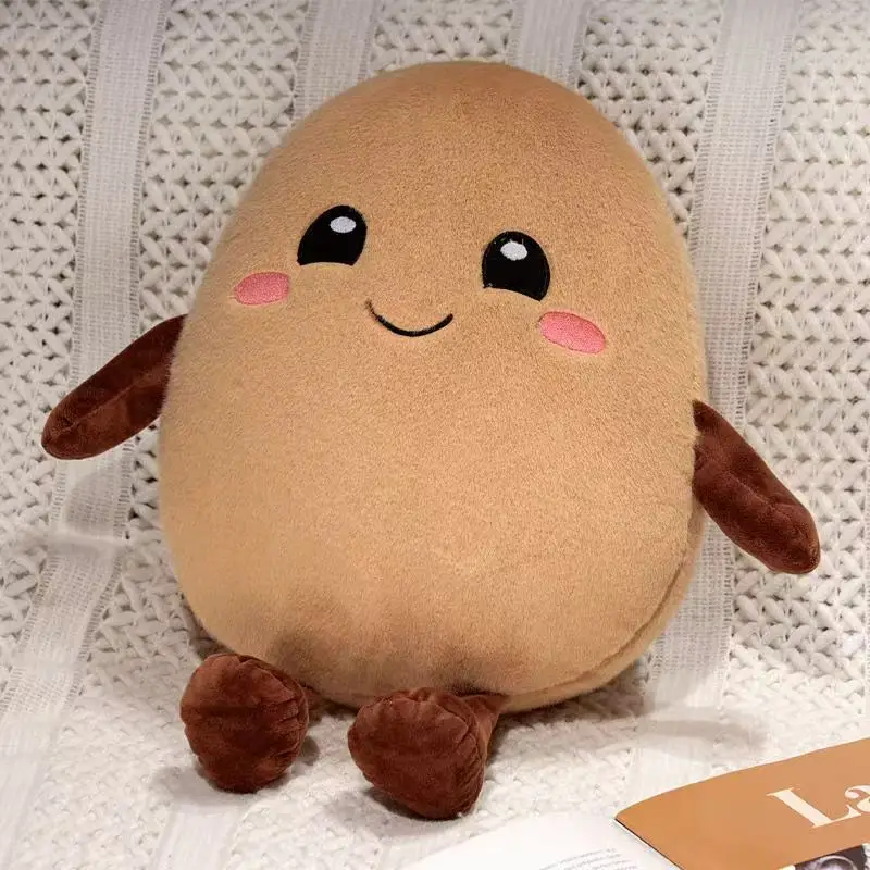(30 Cm) Batatinha De Pelúcia Super Fofa, Adorável Brinquedo De Pelúcia De Batata Sorridente