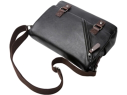 Pasta Executiva Masculina Em Couro Pu Resistente, Bolsa De Ombro Para Atividades Ao Ar Livre, Com Ca Gokoco