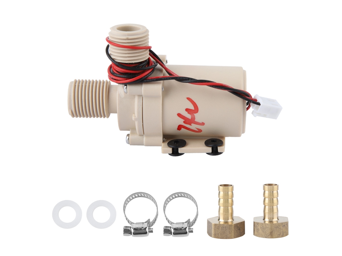 Bomba De Água Solar Circuladora De 24v 8l/min Com Motor Sem Escovas Para Aquecimento/resfriamento