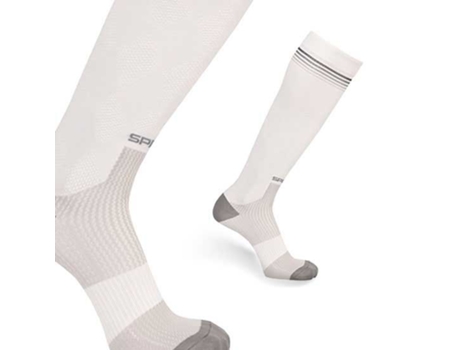 Meias Altas Multi Texture Tech Branco EU 43-46 SPRING REVOLUTION 2.0