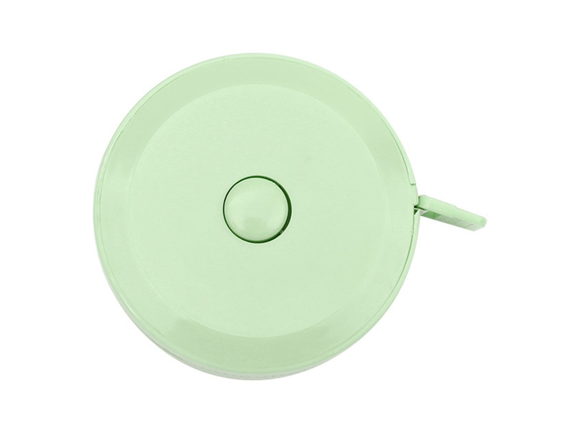 60in Soft Mini Fita Métrica Automática Retrátil Fita Métrica Corporal Para Cintura De Pano Enfermagem Médica Artesanato