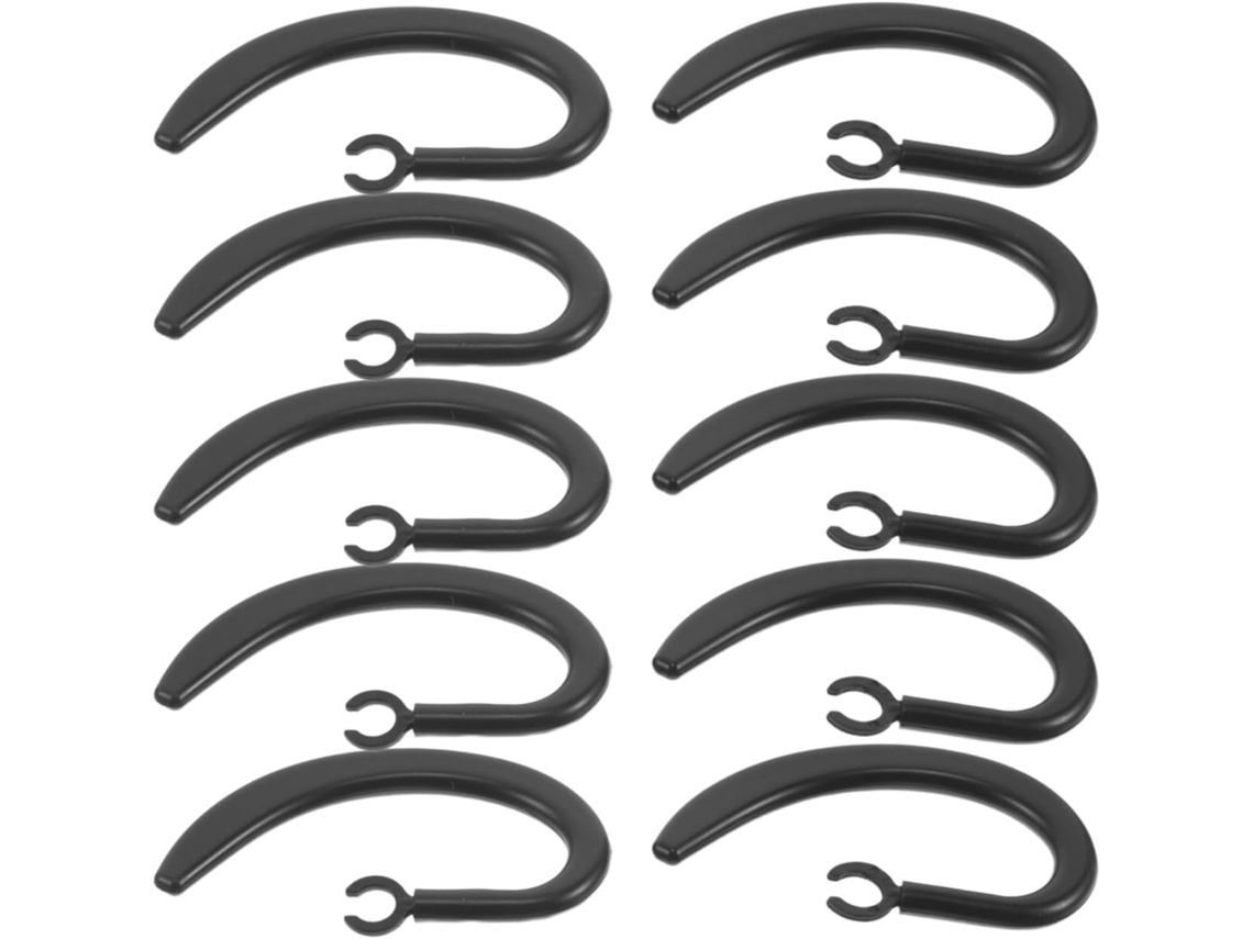 Gatuida 10 Pièces Crochet D ' Oreille Rotatif Para Casque Audio, Pince Para Écouteurs En Caoutchouc, Lot, 6mm
