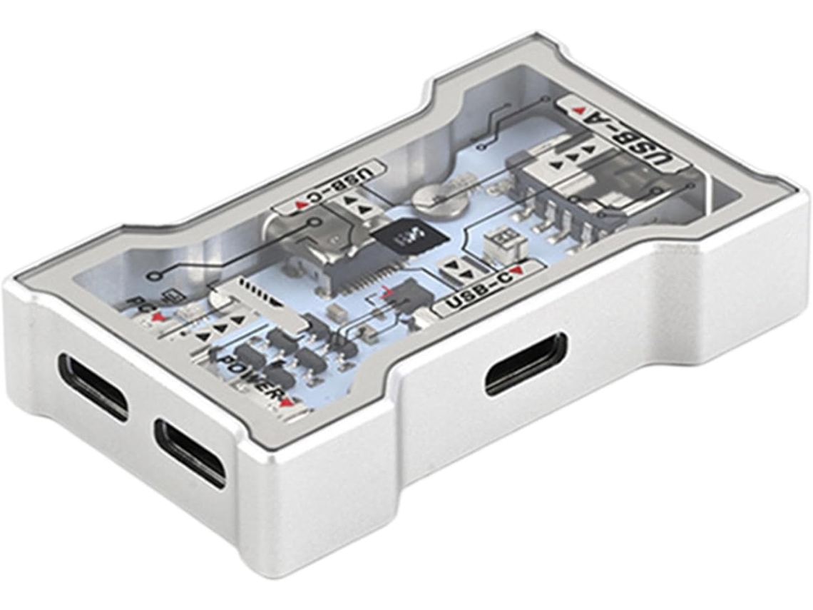 Hubs Usb Tipo C Com Porta Dupla De Entrada/saída E Design