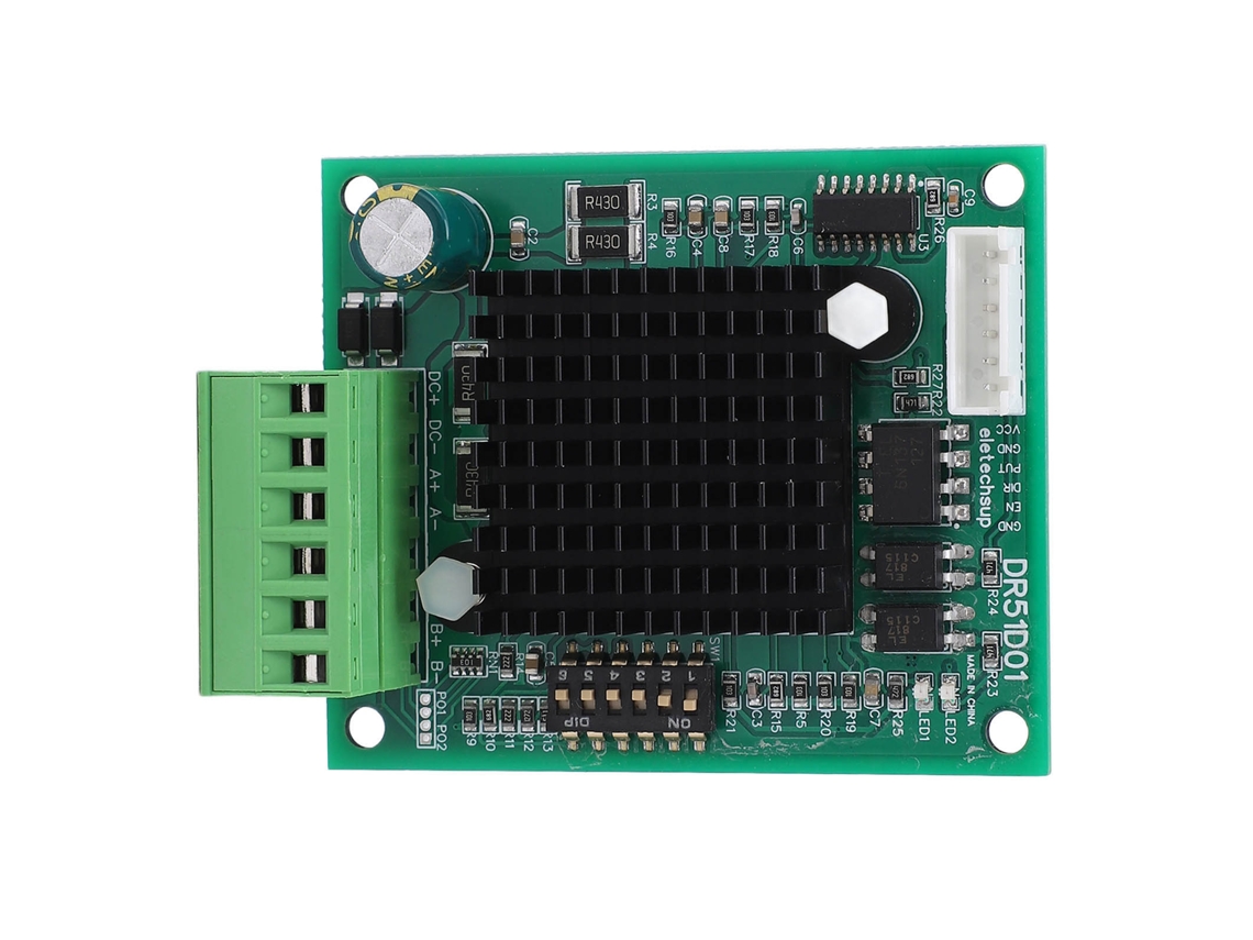 Módulo Driver Motor De Passo Cnc Controller 3a Dc10-30v Para Equipamentos De Automação
