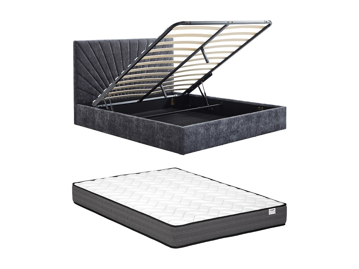 Cama Com Cofre Ribiola