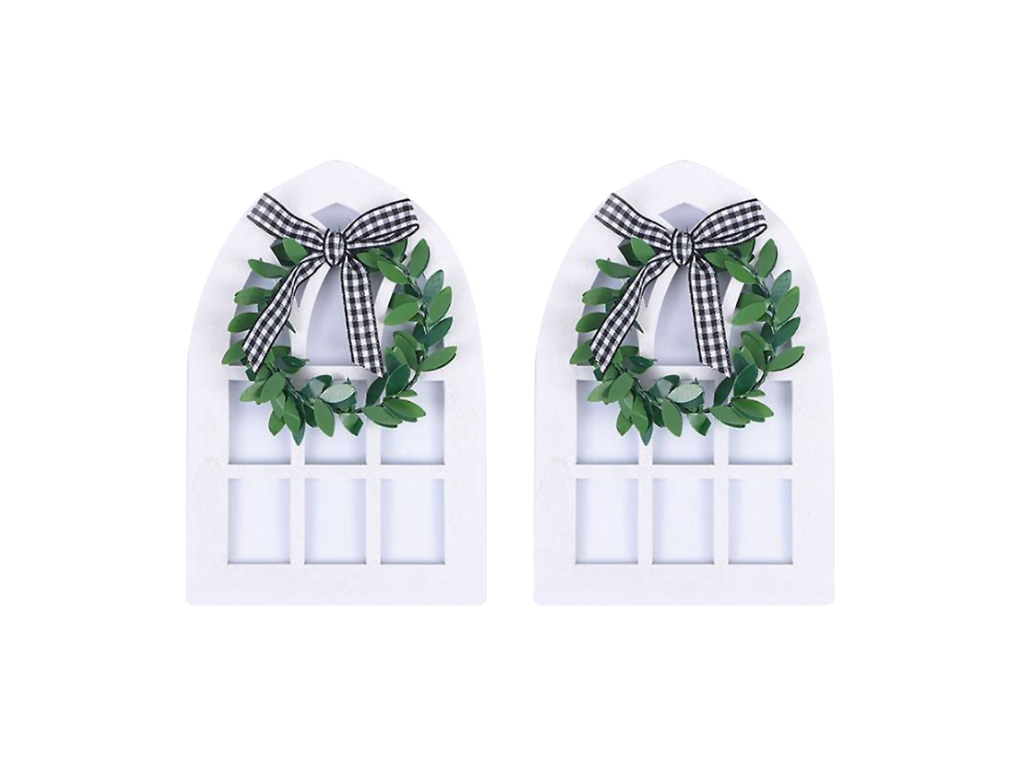 Moldura De Parede Retrô Em Madeira Para Sala De Estar Familiar Decorativa