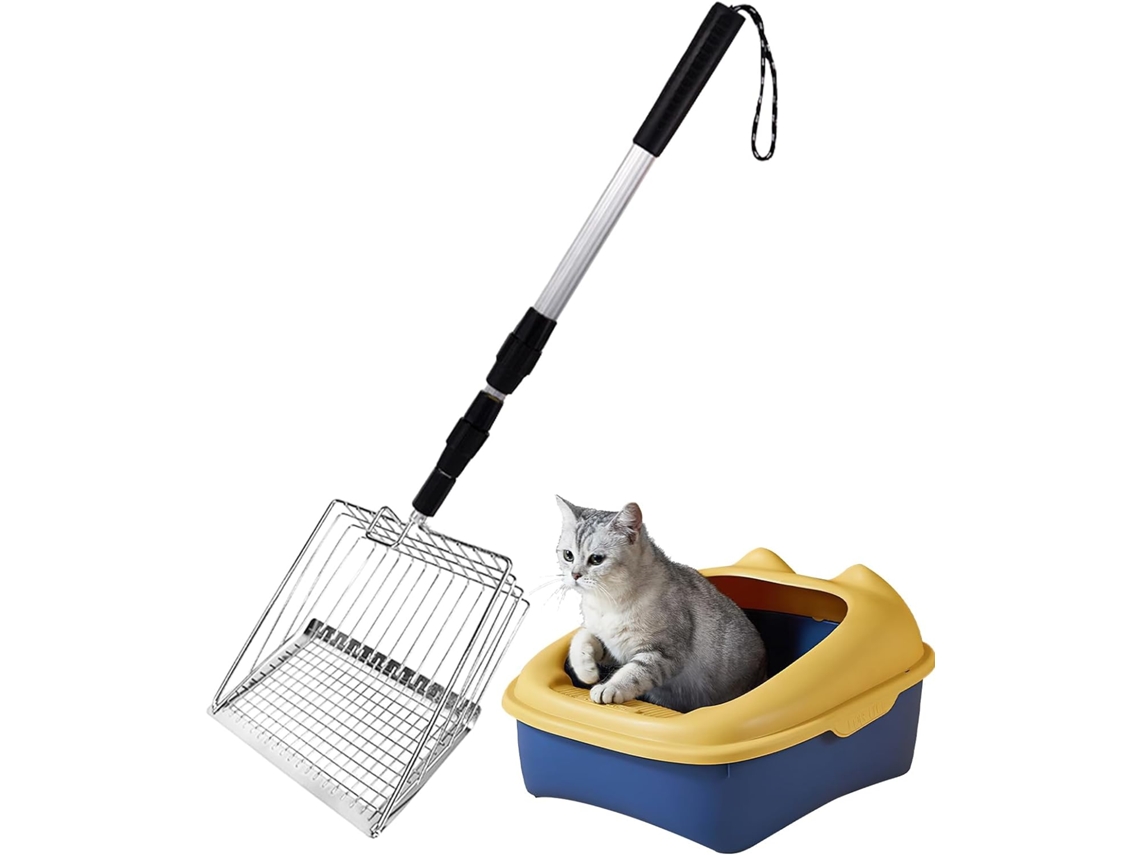 Scoop De Litière Chat Com Manche Longue, Scooper
