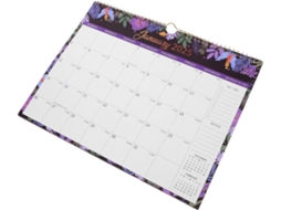 Calendário De Parede Escolar Diário Grande, Lindo Calendário De Parede Gokoco