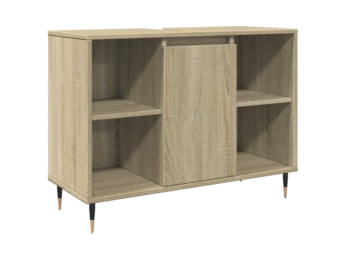 Bathroom Cabinet, Bathroom Cabinets Vidaxl Marrom Madeira Processada