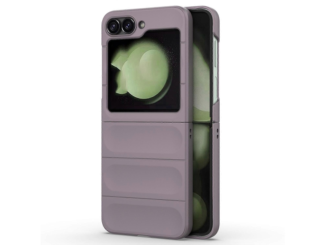 Capa Protetora Para Celular Samsung Galaxy Z Flip6 5g Com Parte Traseira Rígida E Resistente