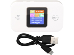 Hotspot Wi-fi Portátil 4g Lte Com Slot Para Cartão Sim, Suporta