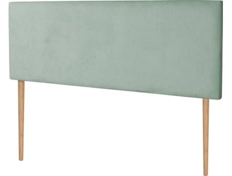 Cabeceira de Cama DHOME Estofada (Verde - Tecido - 145 x 5 x 105 cm)