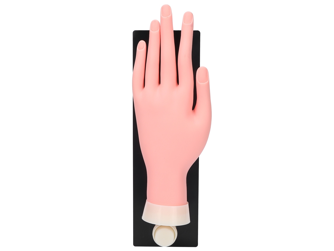 Mão De Treinamento Para Arte De Unhas: Manequim Falso Para Manicure E Prática De Unhas