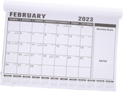 Calendário De Parede Inglês Prático E Grosso Para Organização Doméstica, Simples E Elegante.